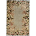 thumbnail image 1 of KAS Rugs Emerald 90 Tropical Border Area Rug, 1 of 3