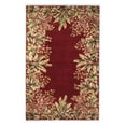 thumbnail image 1 of KAS Rugs Emerald 90 Tropical Border Area Rug, 1 of 3