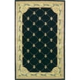 thumbnail image 1 of Jewel 0307 Black Fleur-De-Lis 7'9" x 9'6" Size Area Rug, 1 of 2