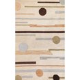 thumbnail image 1 of KAS Rugs Milan Beige Horizons Rug, 1 of 2