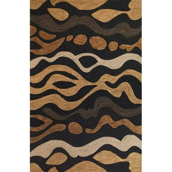 KAS Rugs Milan Charcoal Landscape Rug