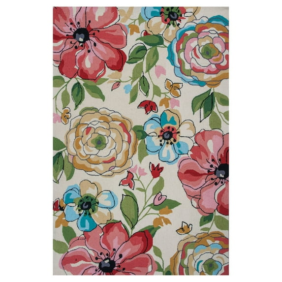 KAS Rugs Sonesta 2039 Floral Splash Indoor Area Rug