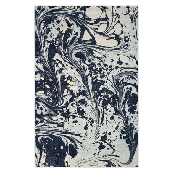 KAS Rugs Watercolors Marble Indoor Area Rug