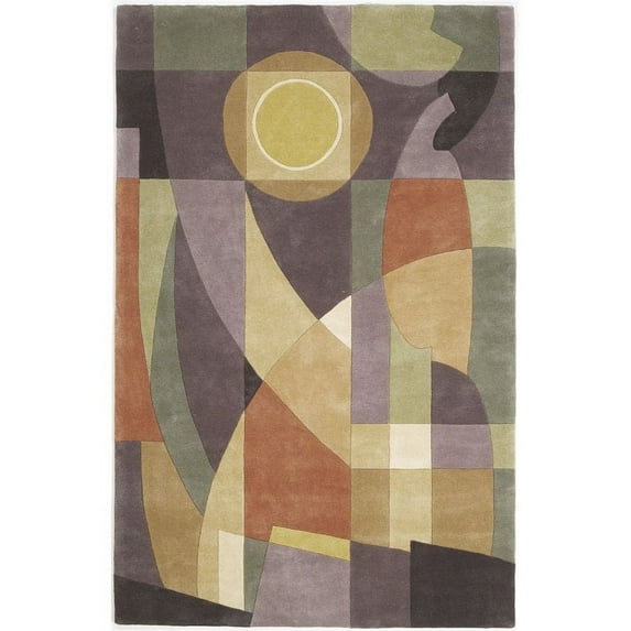KAS Signature 2'6" x 4'6" Hand-Tufted Wool Rug in Pastel