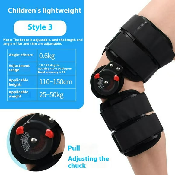 KASGMU Knee Braces for Working Out Children Hinged ROM Knee Brace Shoulder, Immobilizer for ACL, MCL and PCL Injury, Orthosis Stabilizer Protector