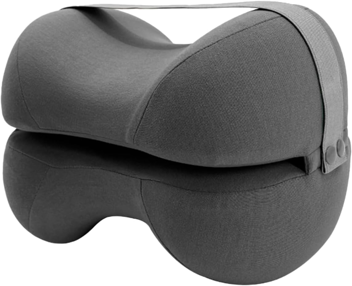 Knee Pillow For Side Sleepers – Ergonomic Leg Support Pillow, Adjustable Filling, Hip & Back Pain Relief, Better Spine Alignment