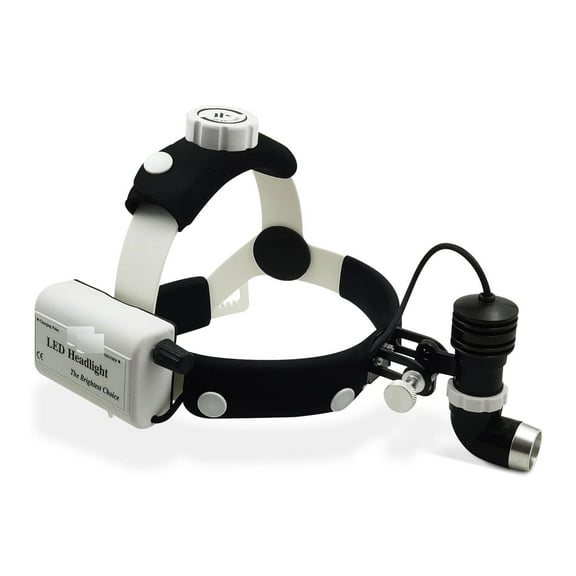 KASHSURG 10 Watt ENT Surgical LED Headlight for Doctors Hospital and Multi Purpose__ (Adjustable Focus of Light) .