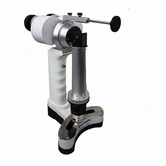 KASHSURG Handheld Slit Lamp - Precision Optometry Device with Adjustable Magnification, Diopter, and Slit Width for Detailed Eye Examination
