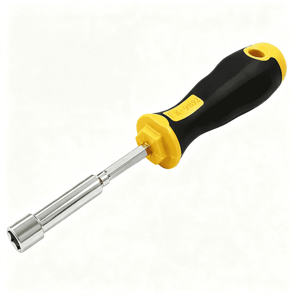 KASIU 10Mm Socket Wrench Screwdriver | High-Carbon Steel, Hex Nut Driver Key, Hand Tool, for Diy & Hand-Making Durable 10Mm Socket