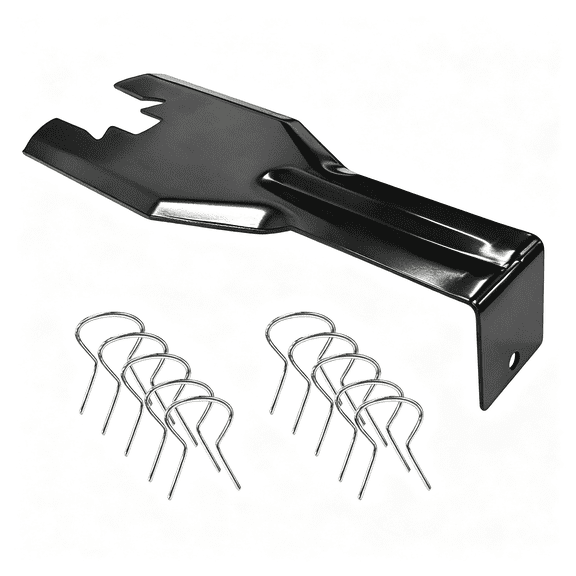 KASIU 76951 Window Handle Removal Tool With10 Pcs Car Window Crank Retainer Clip|Metal Tool Set for Removing Interior Car Door Panels Handle Removal Tool