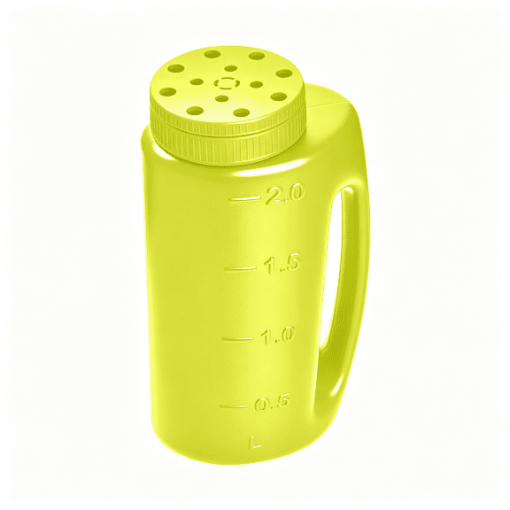 KASIU Adjustable Handheld Seed Shaker  Hand Spreader-Capacity Multi-Purpose Spreader for Fertilizer,Grass Seed,Ice Melt&Lawn Care-Green Multi-Purpose Fertilizer Spreader