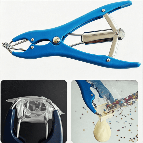 KASIU Balloon Stuffing Machine Tools, Balloon Stretcher Openingtool Stuffer Kit for Filler Clear Balloons/Bobo Balloons/Latex Balloons/Bubble Balloons for Confetti Rose Flowers