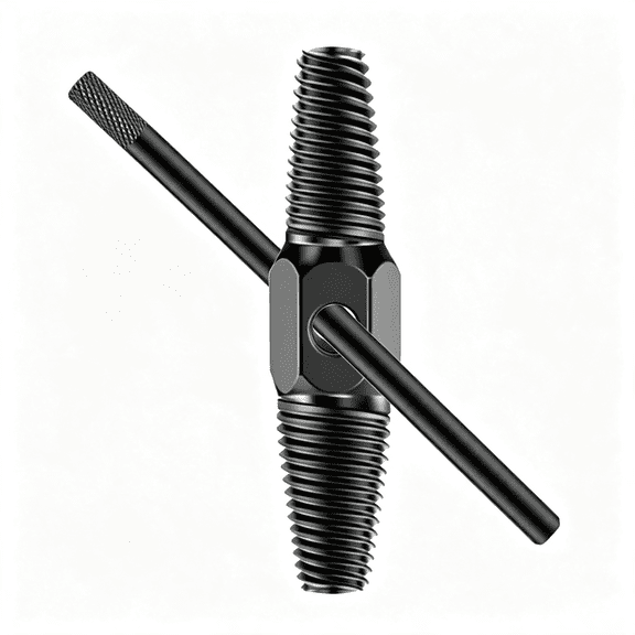 KASIU Double Head Pipe Screw Extractor, Water Pipe, Damaged Screws, Broken Slots, Removal Tool for 1/2 Inch and 3/4 Inch Hoses, Valve Tap Double Head Broken Key Extractor Tool
