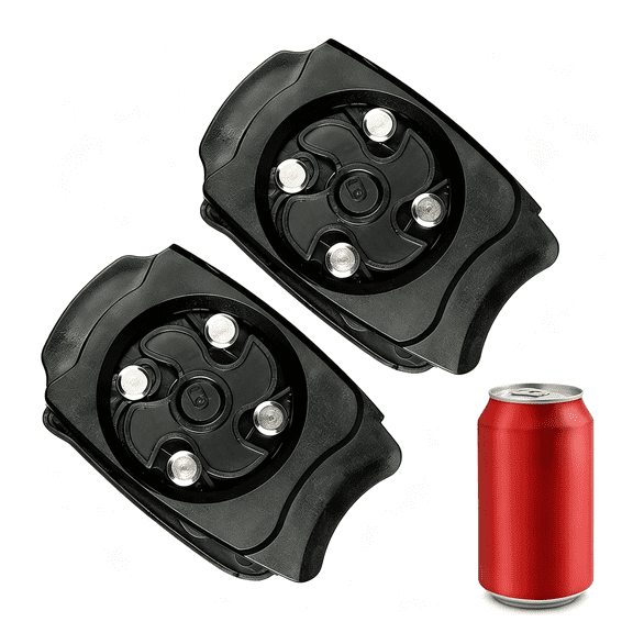 KASIU Draft Top Can Opener 2Pcs Beer | for Beer Soda Cans 1.77-2.2 Inch, Manual Side-Cutting Aluminum Lid Remover, Smooth Edge, Portable Bar &Amp; Kitchen Tool