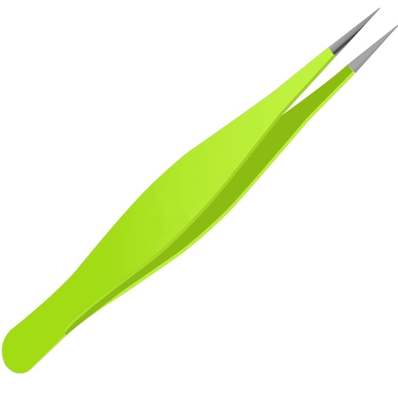 KASIU Fine Point Tweezers for Women and Men - Splinter Ticks, Facial, Brow and Ingrown Hair Removal-Sharp, Needle Nose, Surgical Tweezers Precision Pluckers Tweezers for Chin Hair