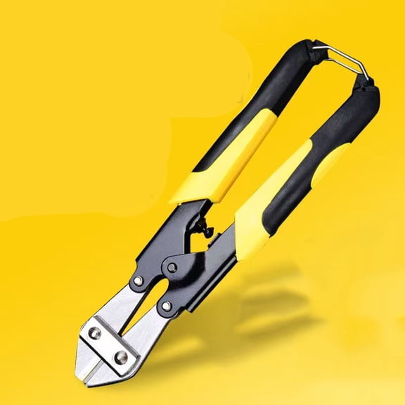 KASIU Mini Bolt Cutter 8" Heavy Duty Wire Cutter | Small Cable Cutters Spring Loaded for Fencing, Chicken Wire, Floral Stem Mini Bolt Cutters Small Bolt Cutters
