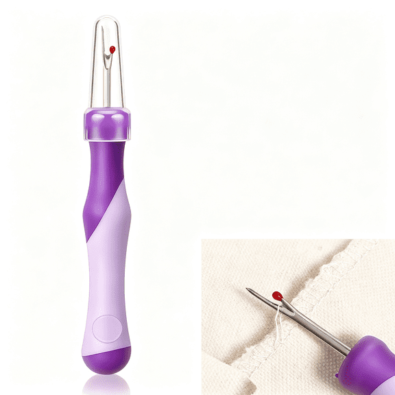 KASIU Seam Rippers,Sewing Stitch Ripper,Thread Cutter Picker Tool,Remover Stitch Tool,Sewing Accessories and Tools for Hand Sewing Knitting Cross-Stitch Embroidery Thread Removal (Purple)