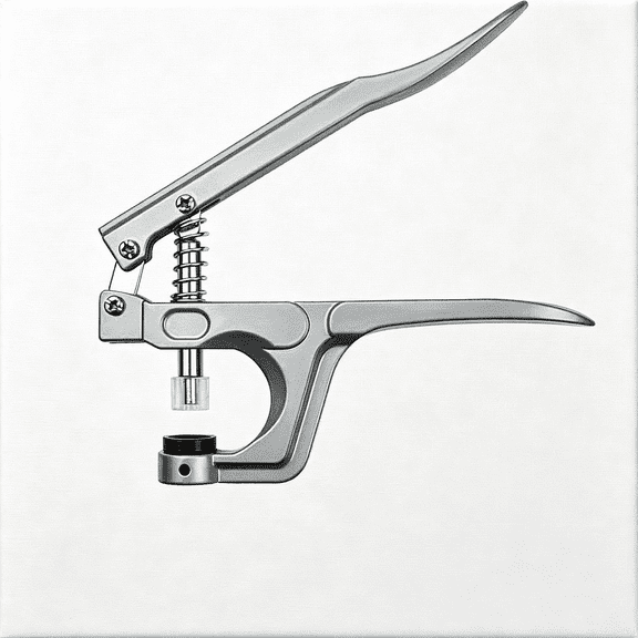 KASIU Snap Pliers for Crafts Clothing, Hand-Held Pliers Tool for Snaps Buttons, No-Sew Button Snap Fastener Press Attacher Punch for T3 T5 T8 Snaps Snap Pliers Snap Fastener Tool