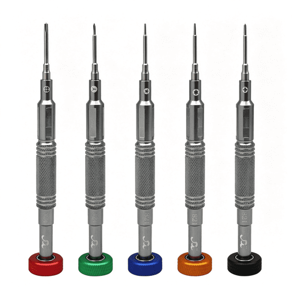 KASIU Tri-Point Screwdriver Y000 0.6Mm for Mobile Phone &Amp; Smartwatch | Magnetic S2 Steel Tip, Rotable Bearing Cap, Anti-Slip Grip, Triwing Precision Screwdriver Repair Tool for Electronics