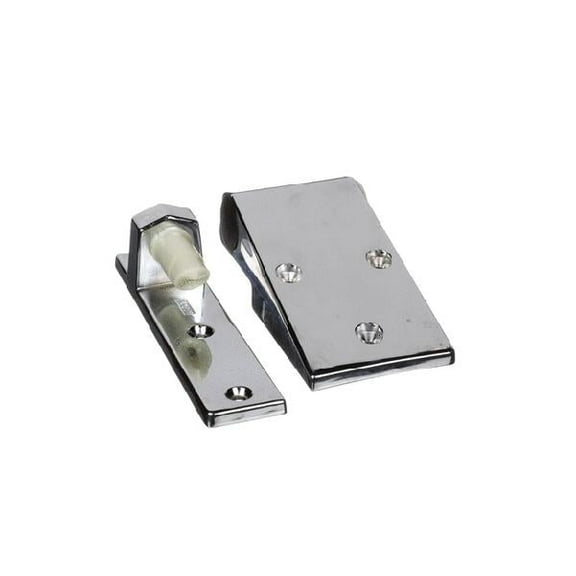 KASON 11255V00004C HINGE SMOOTH FACE CHR FLS PR (Genuine OEM Part)