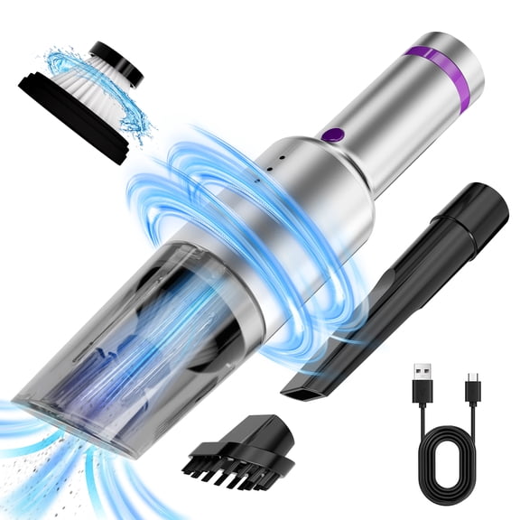 KASONIC Handheld Vacuum Cordless, 10000PA Strong Suction Car Vacuum Cleaner with Reusable HEPA Filter , Portable Rechargeable Dust Busters for Home, Car, Office, Pet Hair