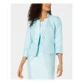 thumbnail image 1 of KASPER Womens Aqua Wear To Work Jacket  Size 16, 1 of 2