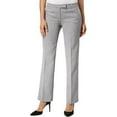 thumbnail image 1 of KASPER Womens Gray Zippered Pocketed Darted Mid Rise Trouser Heather Wear To Work Pants 10, 1 of 2