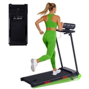 KASSADIN Walking Pad Treadmill with Handle Bar & Incline, 3.5HP Portable Foldable Small Walking Treadmills for Home Small Spaces, 400LBS, 0.6-10MPH