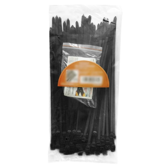 KASZOO 100 Pcs Cable Zip Ties Heavy Duty with Wire Cutter