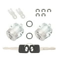 thumbnail image 1 of KASturrboo Door Lock Cylinder With Key Set Fit for Ford F150 1997-2011 F250 1997-1999 F350 Super Duty 1998-2016 Front Door Key & Cylinders 7C3Z1521990A, 1 of 7