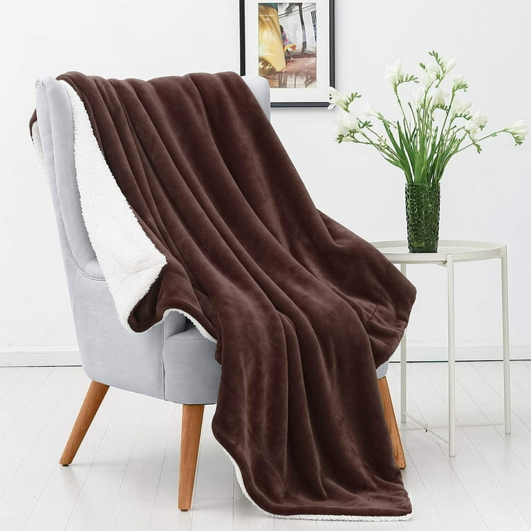 Fluffy throw over best sale