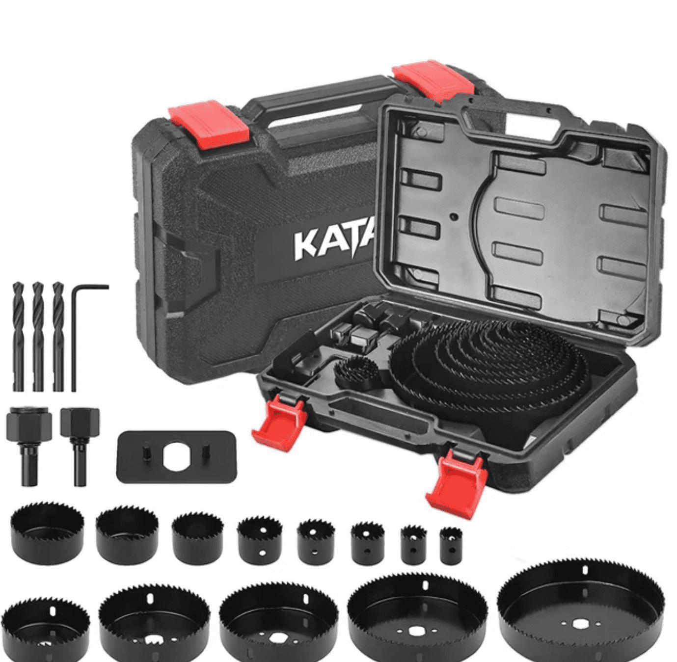 KATA KATA KT89020 20PCS Hole Saw Kit, 3/4