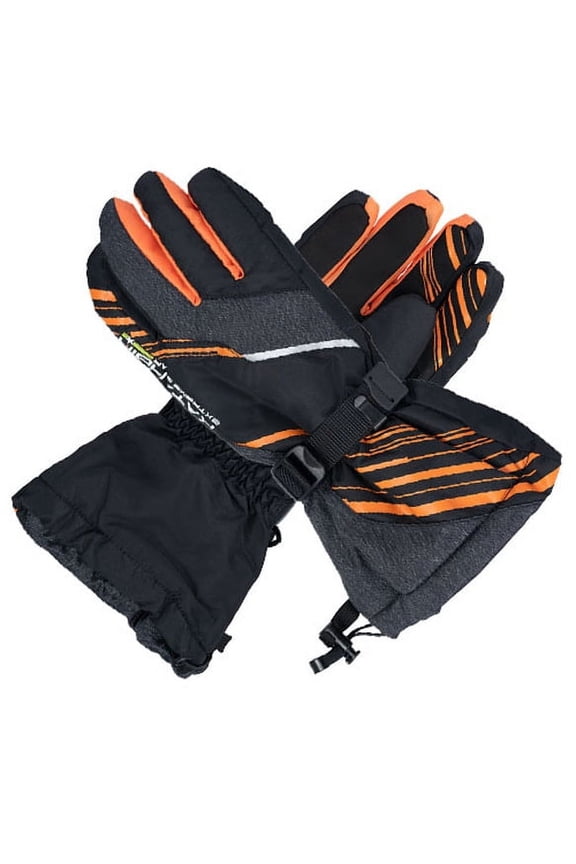 KATAHDIN GEAR GUNNER GLOVES BLACK/GREY/ORANGE - X-SMALL