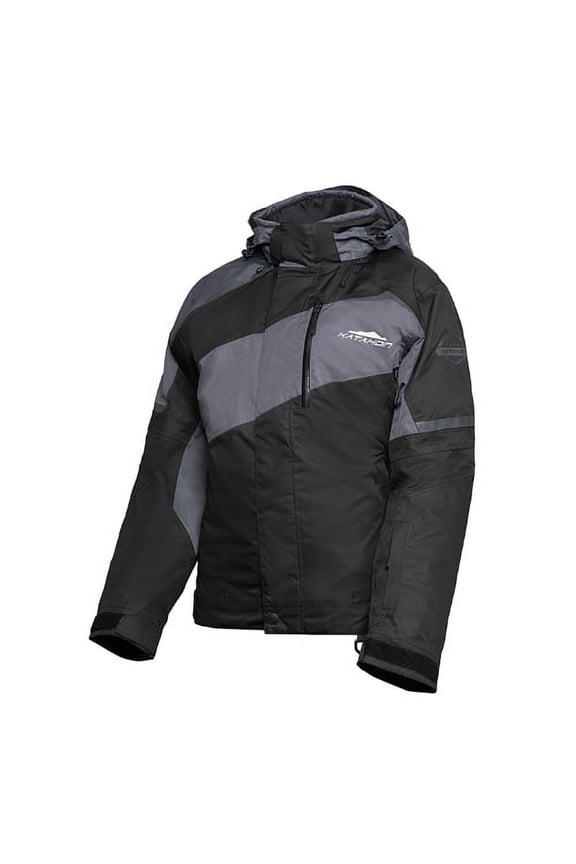 KATAHDIN GEAR RECON JACKET WOMENS, BLACK/GREY - MEDIUM