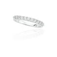 thumbnail image 1 of KATARINA 14K White Gold 1 cttw Prong set Diamond Wedding Band, 1 of 2
