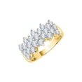 thumbnail image 1 of KATARINA Diamond Anniversary Ring in 10K Yellow Gold (2 cttw, I-J, I1-I2), 1 of 2