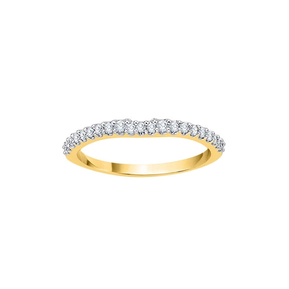 KATARINA Diamond Anniversary Ring in 14K Yellow Gold (1/6 cttw, I-J, I1-I2) (Size-10.5)