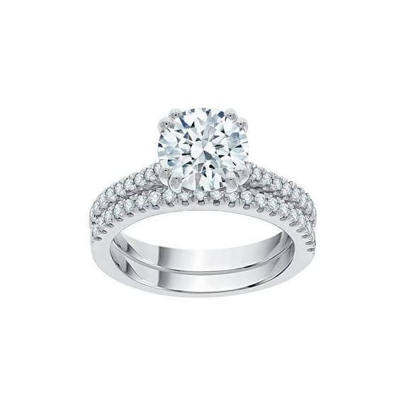 KATARINA Diamond Bridal Set in 10K Gold (2 1/3 cttw, I-J, I1-I2)