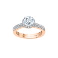thumbnail image 1 of KATARINA Diamond Bridal Set in 10K Rose Gold (1 1/4 cttw, I-J, I1-I2) (Size-10), 1 of 2