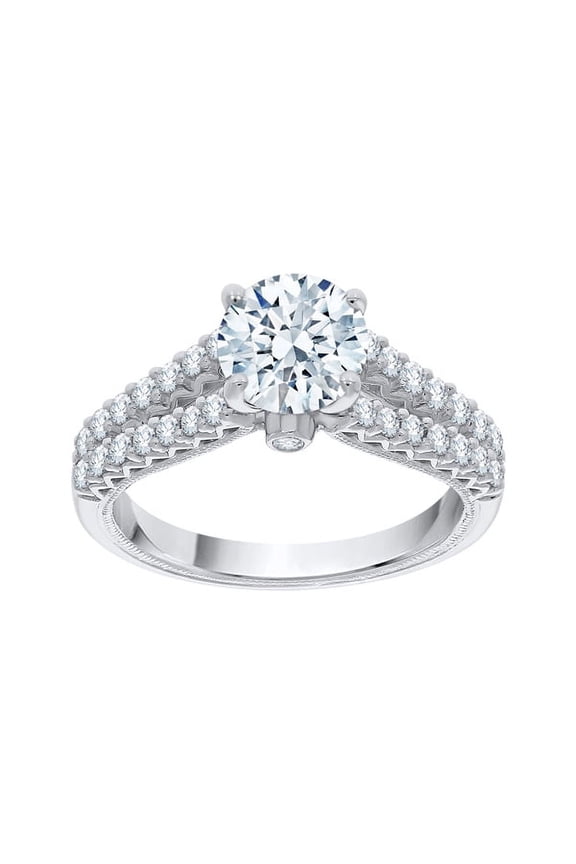 Diamond Engagement Ring in 10K Gold (1 3/4 cttw, I-J, I1-I2)