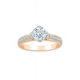 thumbnail image 1 of KATARINA Diamond Engagement Ring in 10K Rose Gold (1 1/6 cttw, I-J, I1-I2) (Size-8), 1 of 2