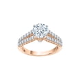 thumbnail image 1 of KATARINA Diamond Engagement Ring in 10K Rose Gold (1 3/4 cttw, I-J, I1-I2) (Size-7.5), 1 of 2