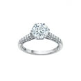 thumbnail image 1 of KATARINA Diamond Engagement Ring in 10K White Gold (1 1/2 cttw, I-J, I1-I2) (Size-5), 1 of 2