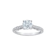 thumbnail image 1 of KATARINA Diamond Engagement Ring in 14K White Gold (1 3/8 cttw, I-J, I1-I2) (Size-5), 1 of 2