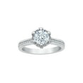 thumbnail image 1 of KATARINA Diamond Engagement Ring in 14K White Gold (1 5/8 cttw, I-J, I1-I2) (Size-7), 1 of 2