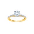 thumbnail image 1 of KATARINA Diamond Engagement Ring in 14K Yellow Gold (1 1/4 cttw, I-J, I1-I2) (Size-8.5), 1 of 2