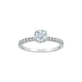 thumbnail image 1 of KATARINA Diamond Engagement Ring in Sterling Silver (1 1/4 cttw, I-J, I1-I2) (Size-8), 1 of 2