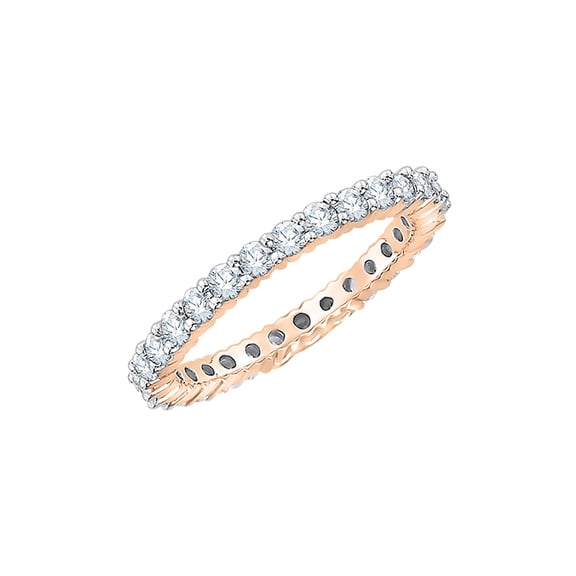 KATARINA Diamond Eternity Band in 14K Rose Gold (7/8 cttw, I-J, I1-I2)