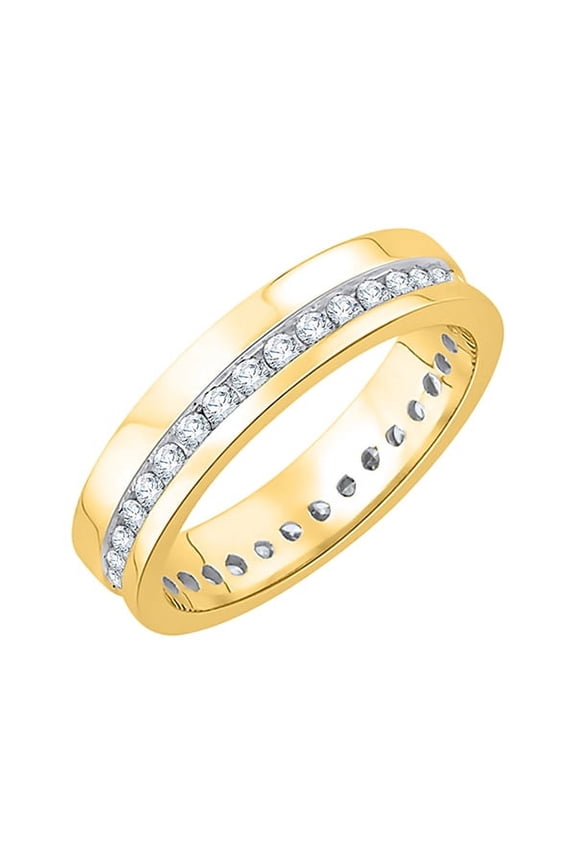 Diamond Eternity Band in 14K Yellow Gold (1/2 cttw, I-J, I1-I2)