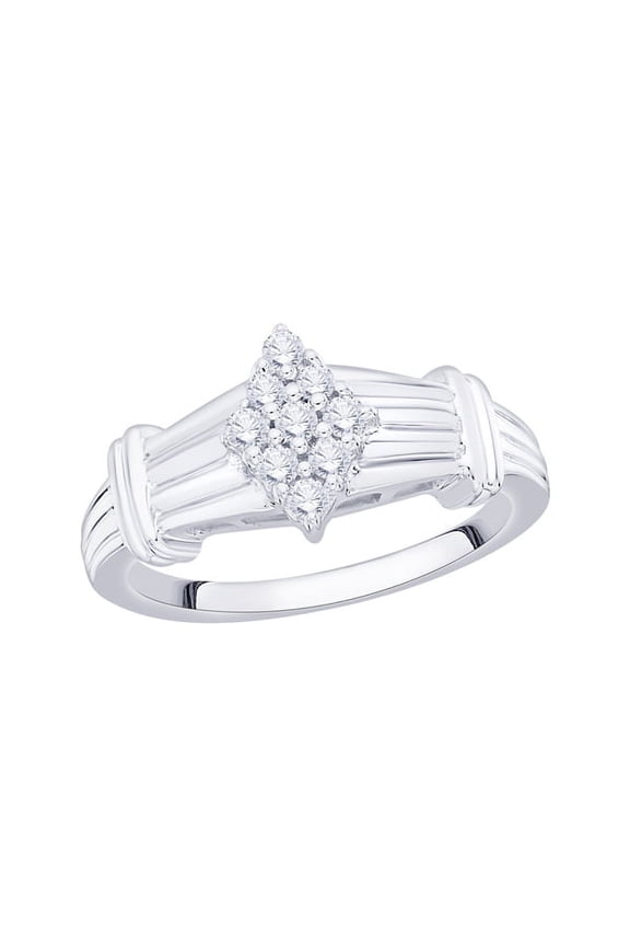 Diamond Fashion Ring in 10K Gold (1/4 cttw, I-J, I1-I2)